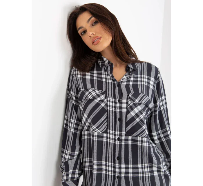 Blúzka D70039Z11082A tmavo šedá