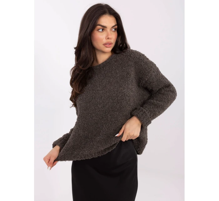 Jumper MI SW WK32601.19 tmavosivý Jumper MI SW WK32601.19 tmavosivý