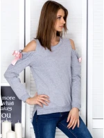 Mikina PL BL 1452.02 šedá