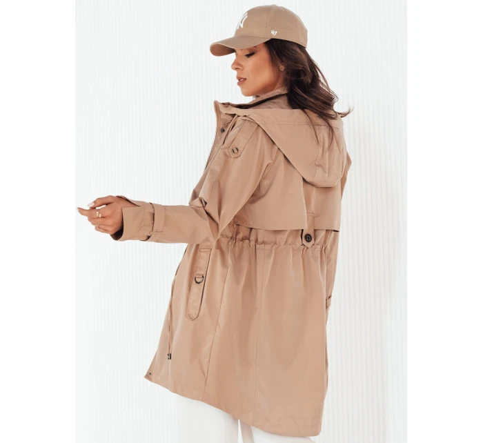 Dámska prechodná bunda BRENS béžová FashionStreet TY4232