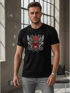 Koszulka męska z nadrukiem model 22084575 - FashionStreet