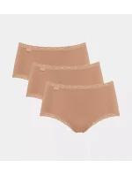 Dámské kalhotky 24/7 Cotton Lace Midi C3P  béžová   model 18976827 - Sloggi