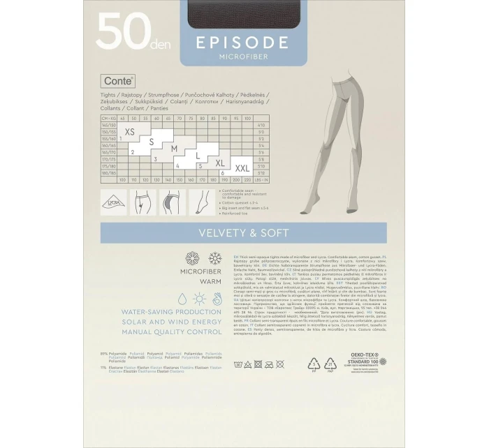 punčocháče 50 den 24 model 21762778 - Conte