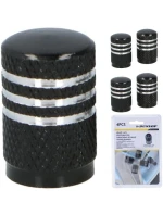 HLINÍKOVÉ ČIAPOČKY VENTILOV DUNLOP 4KS