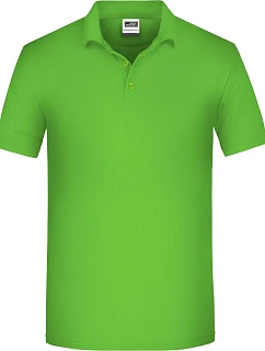 JN Pánské pracovní bio piqué polo 02.0 lime green model 22414390 - Daiber