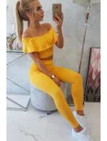 Horčicová súprava s volánikmi