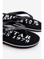 Pánské lehké žabky Big Star model 21610677 Černá - Big Star Shoes