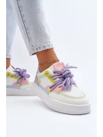 Dámské tenisky z ekokože v provedení model 21648806 - Boto Dámské tenisky z ekokože v provedení model 21648806 - Boto