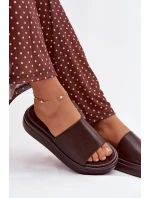 Dámské nazouváky na platformě Tanelisse Dámské nazouváky na platformě Tanelisse