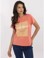 Tričko CLM TS 1704.85 coral Tričko CLM TS 1704.85 coral