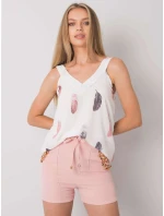 Šortky DHJ SN model 17363446 světle růžová - FPrice