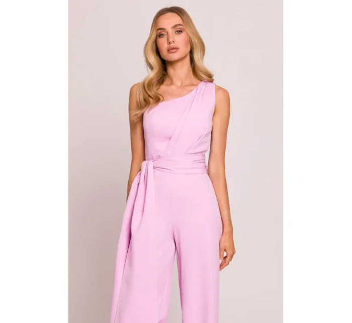 Kombinéza na jedno rameno se  růžová model 20970538 - Moe