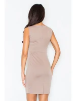 Šaty Brenda M079 Mocca - Figl