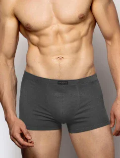 Pánské model 21091902 boxerky  tmavě šedé - Atlantic