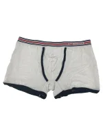 Pánske boxerky DGFBM30564 biela s pruhama - Dolce & Gabbana
