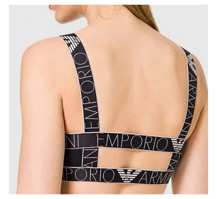 Bralette sportovní podprsenka  tmavě modrá  model 15340106 - Emporio Armani