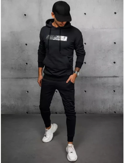 Pánské černé tepláky Dstreet model 21967475 - FashionStreet Pánské černé tepláky Dstreet model 21967475 - FashionStreet