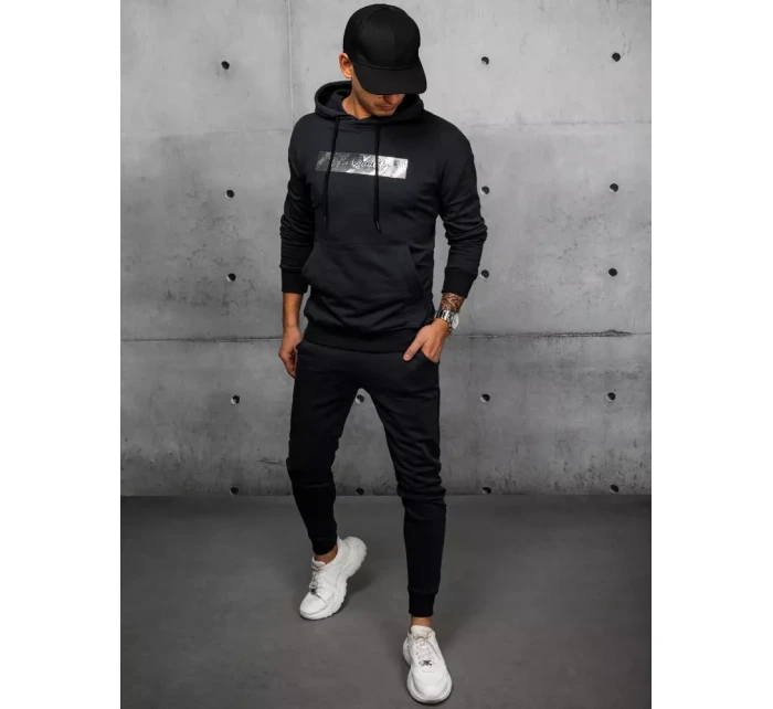 Pánské černé tepláky Dstreet model 21967475 - FashionStreet Pánské černé tepláky Dstreet model 21967475 - FashionStreet