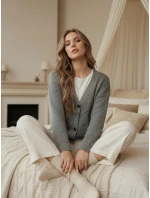 Dámský svetr světle šedý Dstreet model 21982746 - FashionStreet