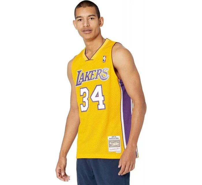 Los Angeles Lakers NBA Home Jersey Lakers 99 pánské model 19549569 - Mitchell & Ness Los Angeles Lakers NBA Home Jersey Lakers 99 pánské model 19549569 - Mitchell & Ness