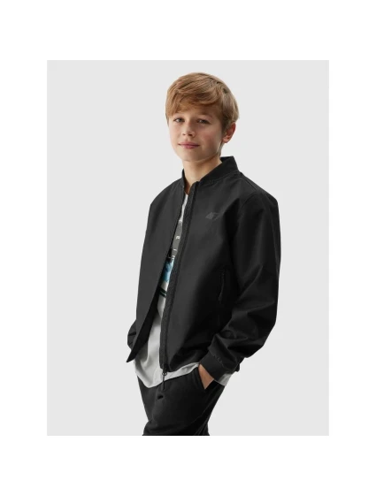 Chlapčenská prechodná baseballová bunda 4F Chlapčenská prechodná baseballová bunda 4F