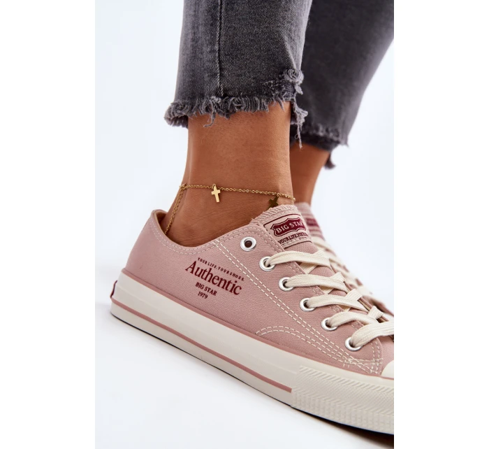 Dámské tenisky Big Star model 21649584 Růžové - Big Star Shoes