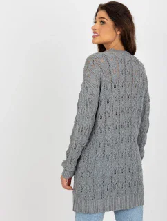 Dámský svetr BA SW  šedá  model 18398224 - FPrice