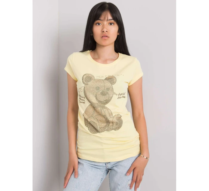 Tričko EM TS ES 21 531.14 svetlo žltá