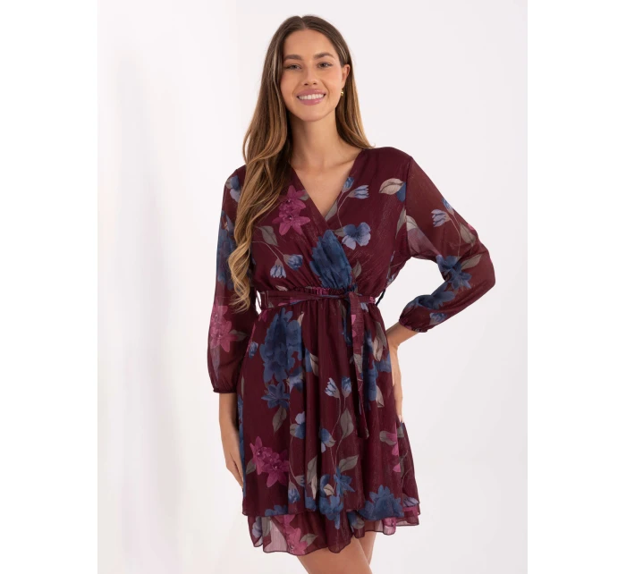 Sukienka IT SK model 21488871 bordowy - FPrice