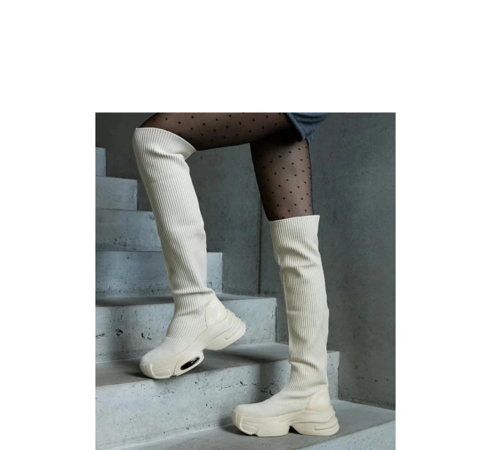 Dámske topánky LG499 cream - Solea