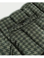 DWUSTRONNA DAMSKA KURTKA ZIMOWA KHAKI model 21243247 - MHM