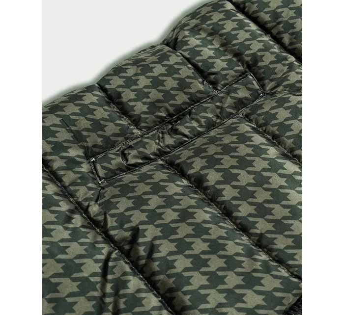 DWUSTRONNA DAMSKA KURTKA ZIMOWA KHAKI model 21243247 - MHM