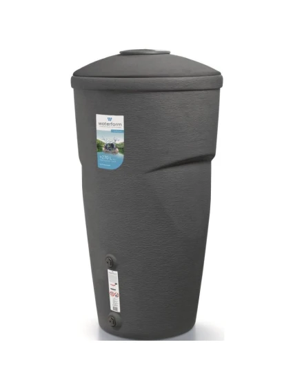 Zásobník na dažďovú vodu WALLYCAN 270L antracitový detské