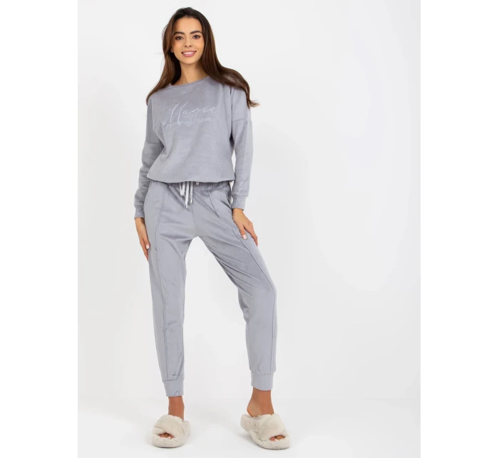 Pyžamo BR PI model 17780286 šedé - FPrice