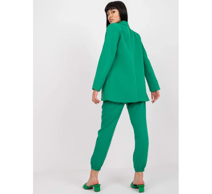 Dámsky kabát DHJ MA 15556 svetlo zelený Dámsky kabát DHJ MA 15556 svetlo zelený