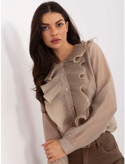 Koszula IT KS model 21789044 beżowy - FPrice