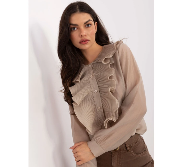 Koszula IT KS model 21789044 beżowy - FPrice