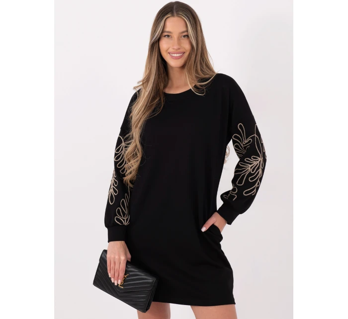 RV SK šaty A1064.95 čierne RV SK šaty A1064.95 čierne