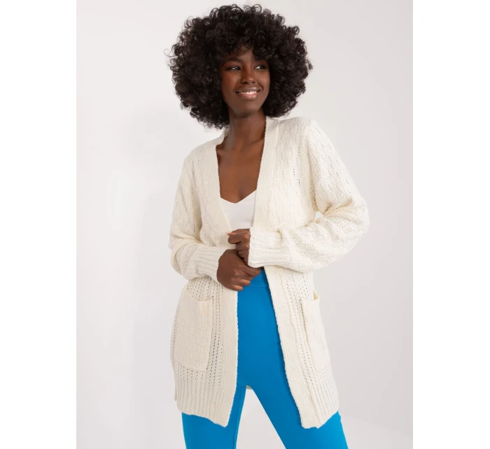 Kardigan TW SW model 19529459 ecru - FPrice