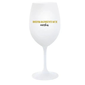 DEFRAGMENTÁCIA HUDBY - pohár na biele víno 350 ml DEFRAGMENTÁCIA HUDBY - pohár na biele víno 350 ml