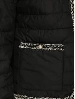 Kurtka damska pikowana przejściowa czarna model 22009938 - FashionStreet