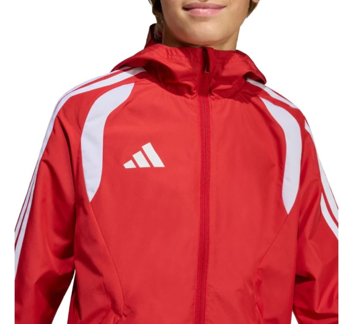 Detská bunda adidas Tiro 26 Competition All Weather červená KB0155