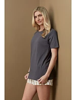 Unisex tričko Stedman Lux T 05.7000 tmavošedé melírované