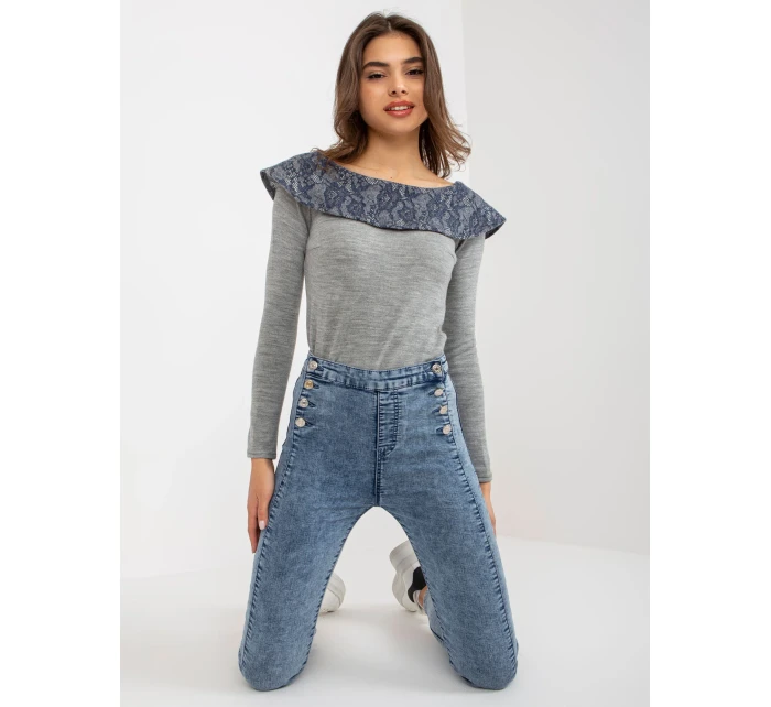 Spodnie jeans NM SP M516.59P niebieski