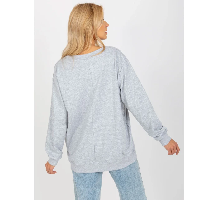 Mikina VI BL 094.03P sivá Mikina VI BL 094.03P sivá