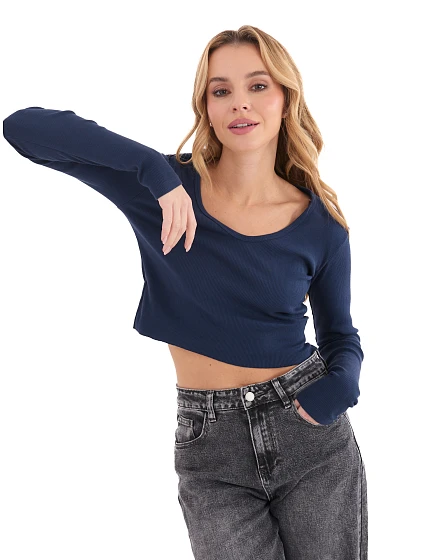 Bluzka WT BZ model 21875430 granatowy - FPrice