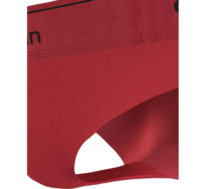 Dámske nohavičky BIKINI 000QF7451E XAT červené - Calvin Klein