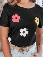 Dámské květované tričko černá Dstreet model 21984272 - FashionStreet