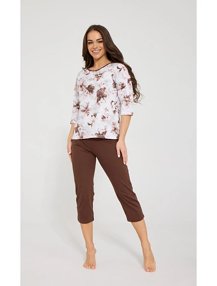 Pyžamo Cornette 147/499 Ashley 3/4 M–2XL Pyžamo Cornette 147/499 Ashley 3/4 M–2XL