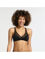 Dámska podprsenka bez kostíc DIM GENEROUS WIREFREE BRA - DIM - čierna